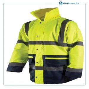 Hi-Vis Jacket Class 3, 92-100 cm (36-39 Inches) - Medium